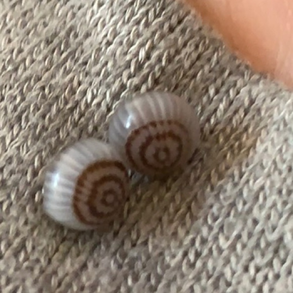 Anthropologie Art Deco Style Earrings